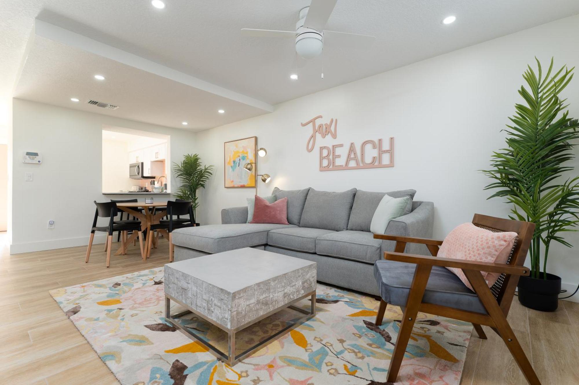 Be A Nomad Lovely 2Br 1Blk From The Ocean Jacksonville Beach Luaran gambar